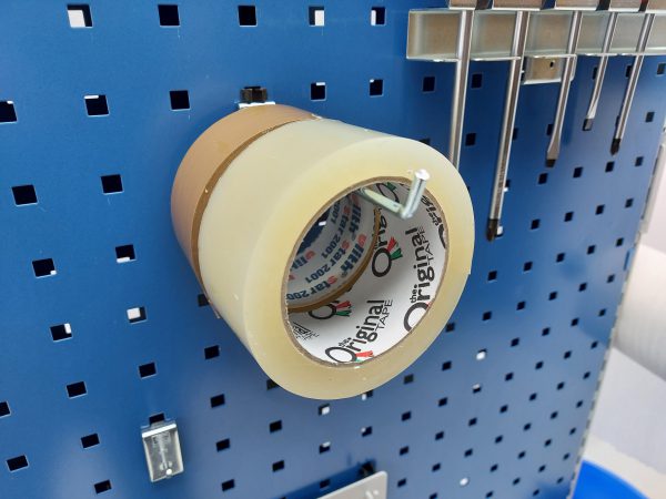 Sovella Treston GWS R1 enkele haak voor het ophangen van rollen tape aan gereedschapsbord - Bestel bij Werkplaats-shop.nl